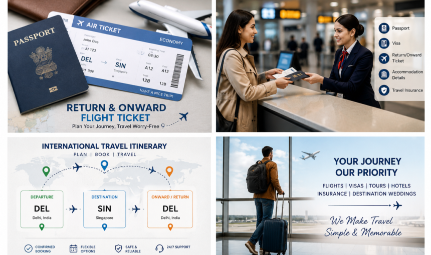 Return & Onward Flight Ticket: Travel, Visa & Airport Requirements Guide